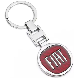 Fiat metal keyring