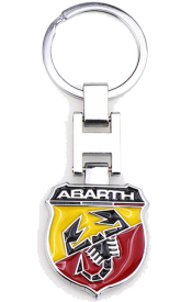 Abarth metal keyring