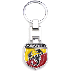 Abarth metal keyring